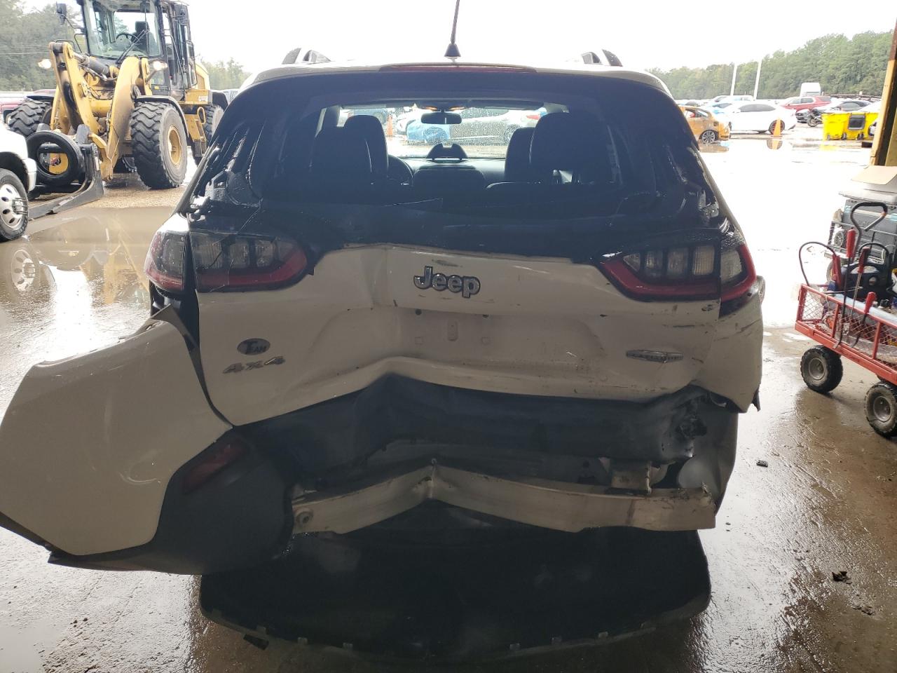 2019 Jeep Grand Cherokee VIN 1C4PJMLBXKD181619 Copart auction photo, rear end damage thumbnail 6