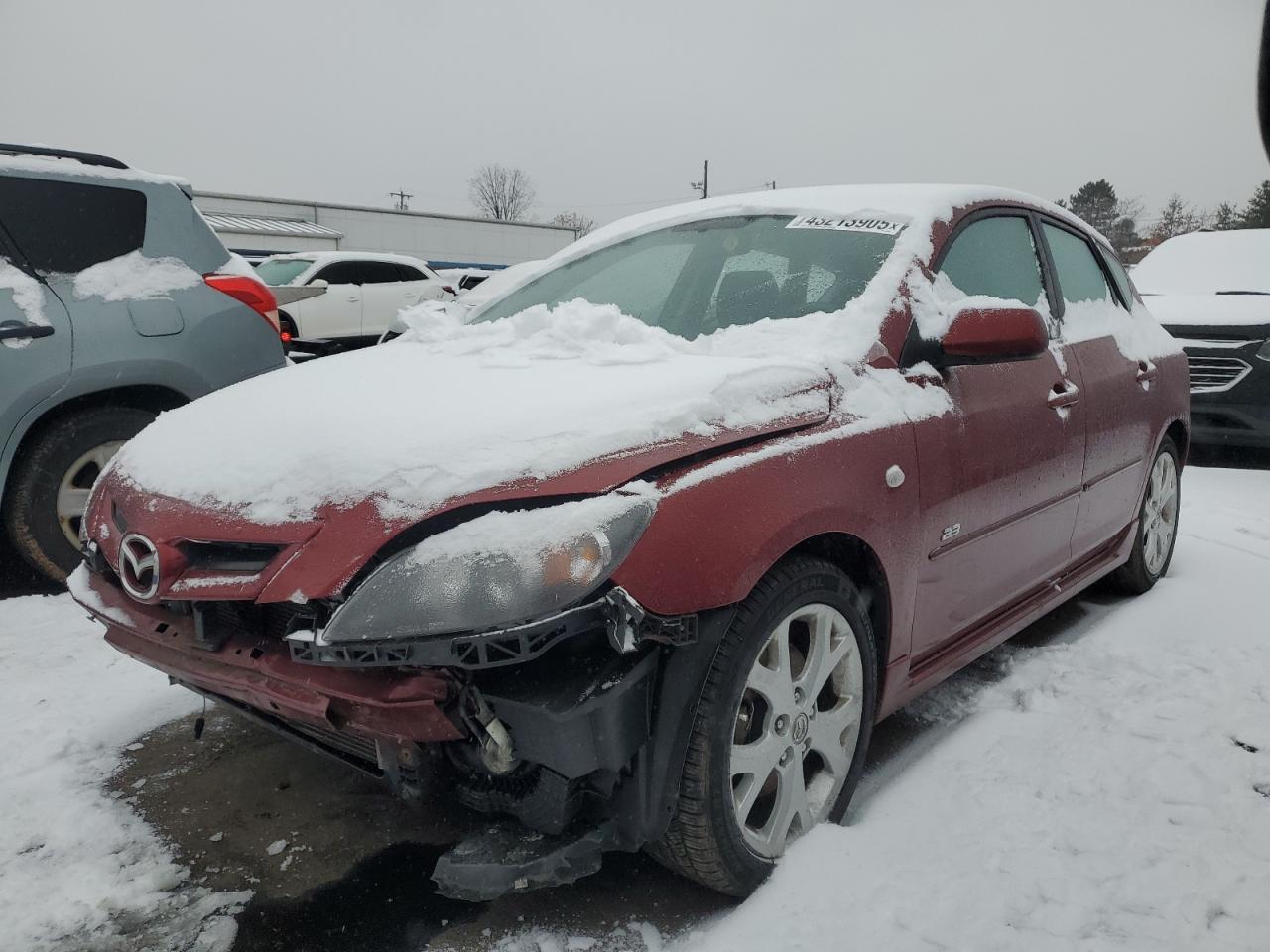 2009 Mazda 3 VIN JM1BK344X91233926