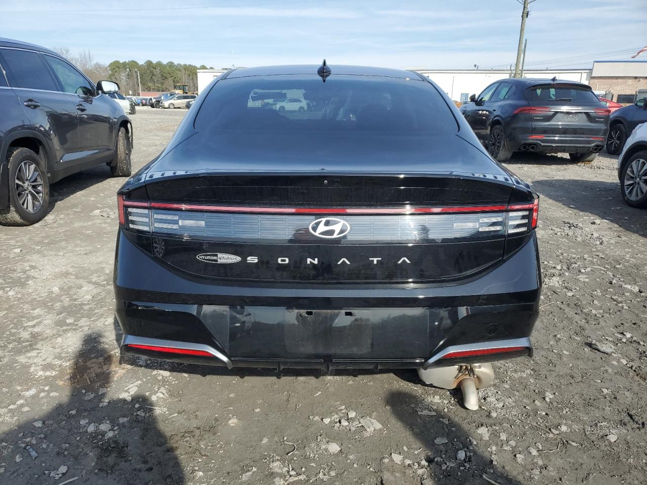 2024 Hyundai Sonata VIN KMHL64JA8RA369363 Copart auction photo, undercarriage damage thumbnail 6