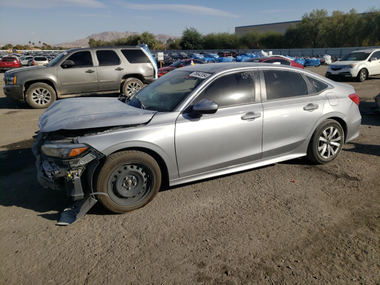 2022 Honda Civic VIN 2HGFE2F27NH509412