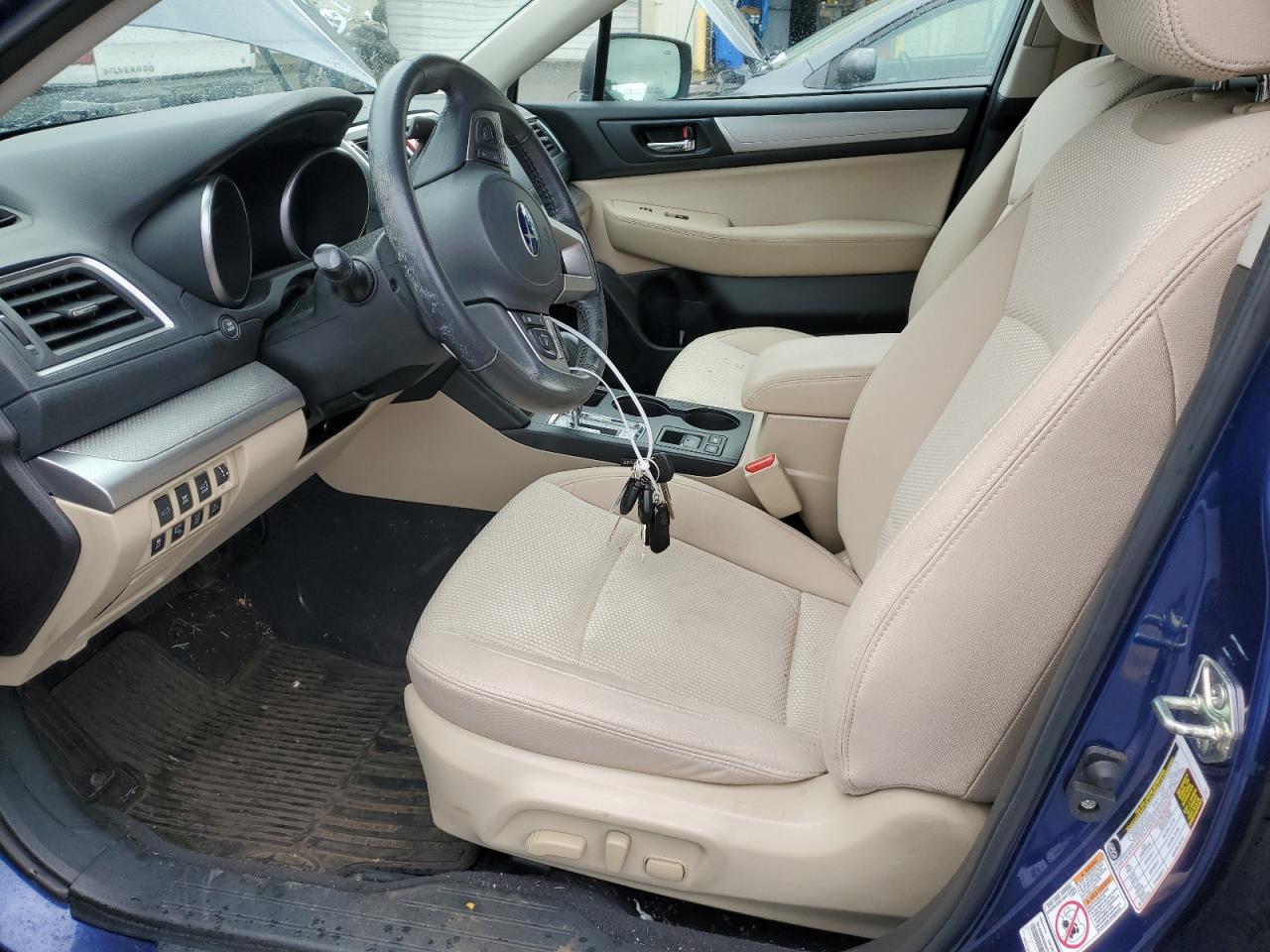 2017 Subaru Outback VIN 4S4BSAFC9H3296121 Copart auction photo, side damage thumbnail 7