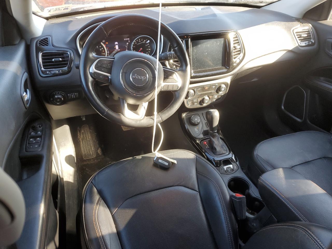 2020 Jeep Compass VIN 3C4NJDCB0LT242964 Copart auction photo, all over / undercarriage damage thumbnail 8