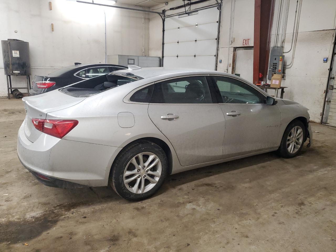 2017 Chevrolet Malibu VIN 1G1ZE5ST1HF112868 Copart auction photo, front end / rear end damage thumbnail 3