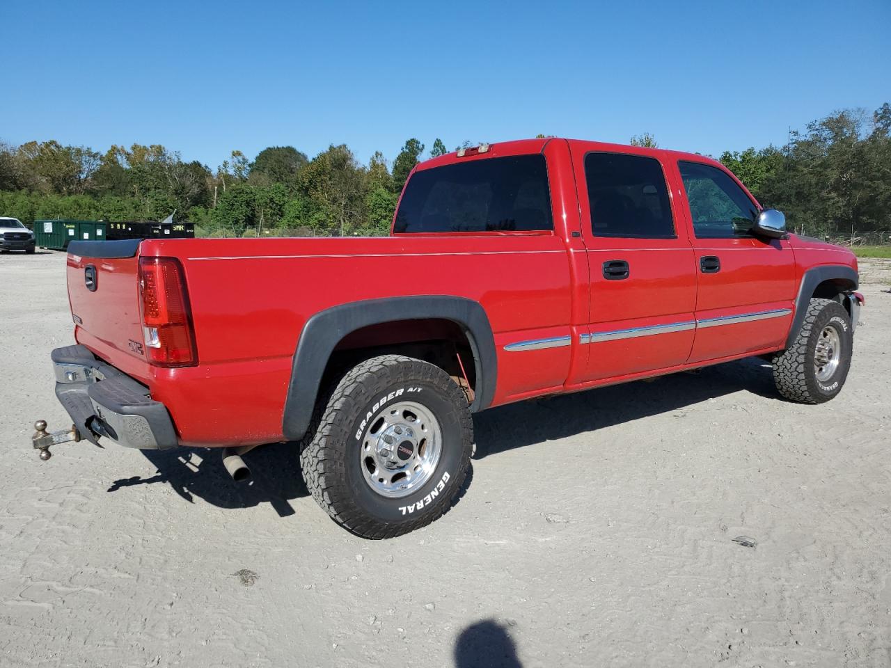 2001 GMC Sierra VIN 1GTGC13U81F154156 Copart auction photo, top/roof damage thumbnail 3