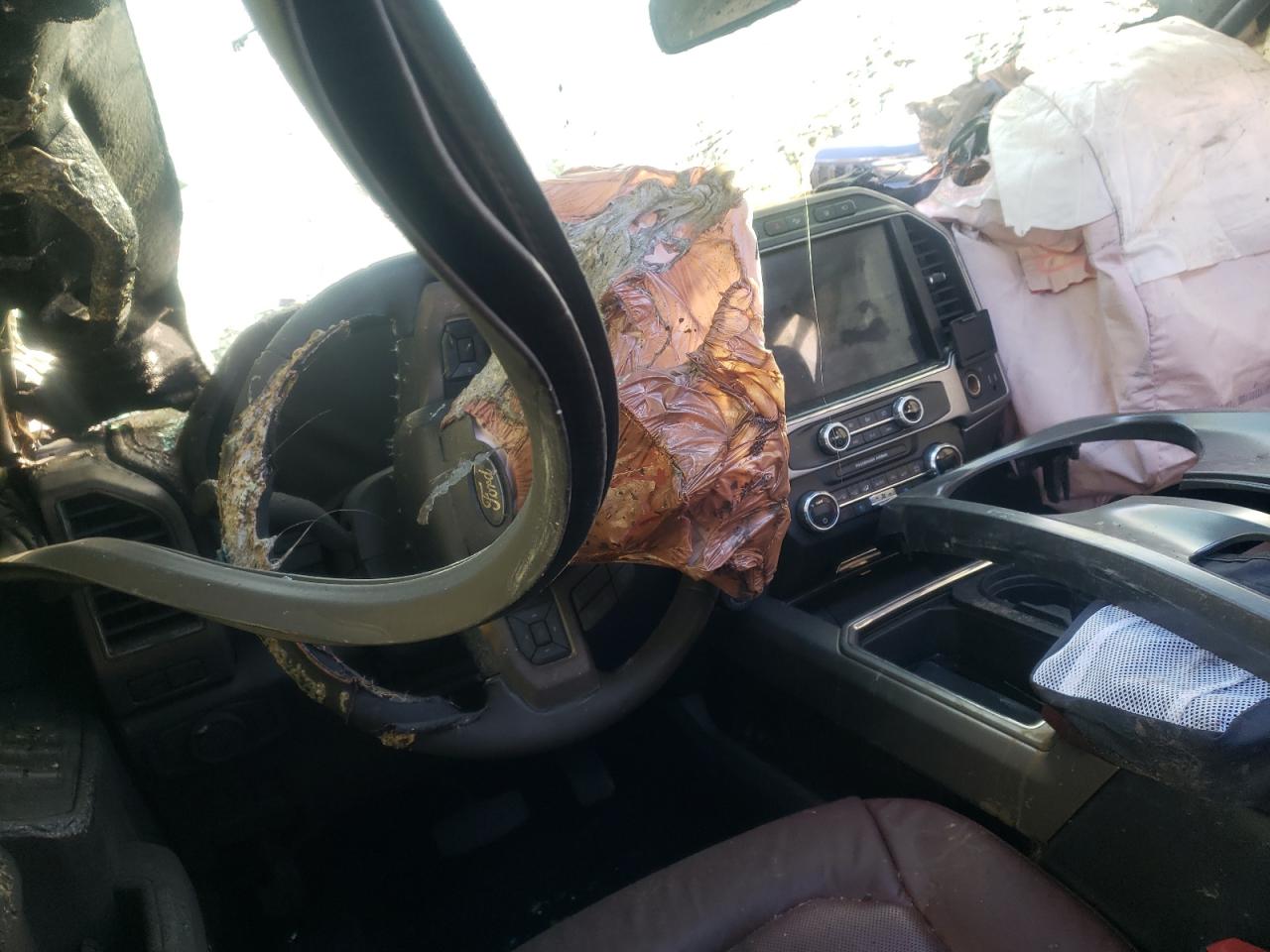 2022 Ford F450 VIN 1FT8W4DT4NEC32110 Copart auction photo, all over / missing/altered vin damage thumbnail 9