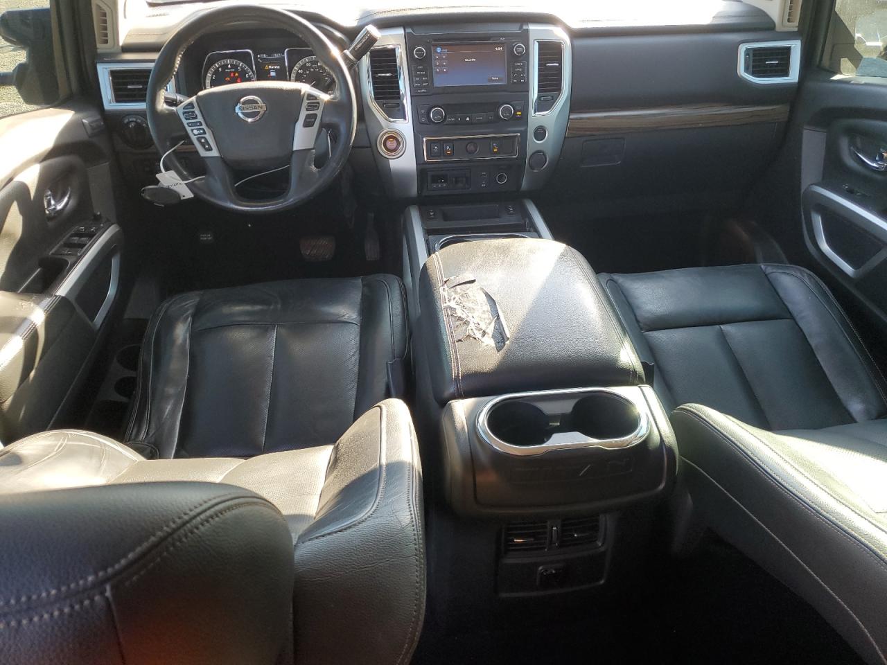 2017 Nissan Titan VIN 1N6AA1E69HN508659 Copart auction photo, front end damage thumbnail 8