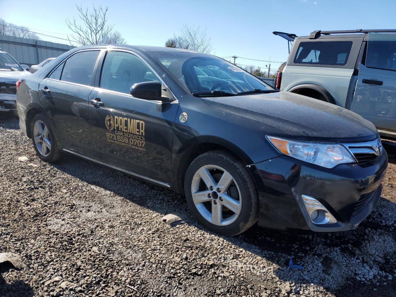 2014 Toyota Camry VIN 4T4BF1FK8ER344408 Copart auction photo, rear end damage thumbnail 4