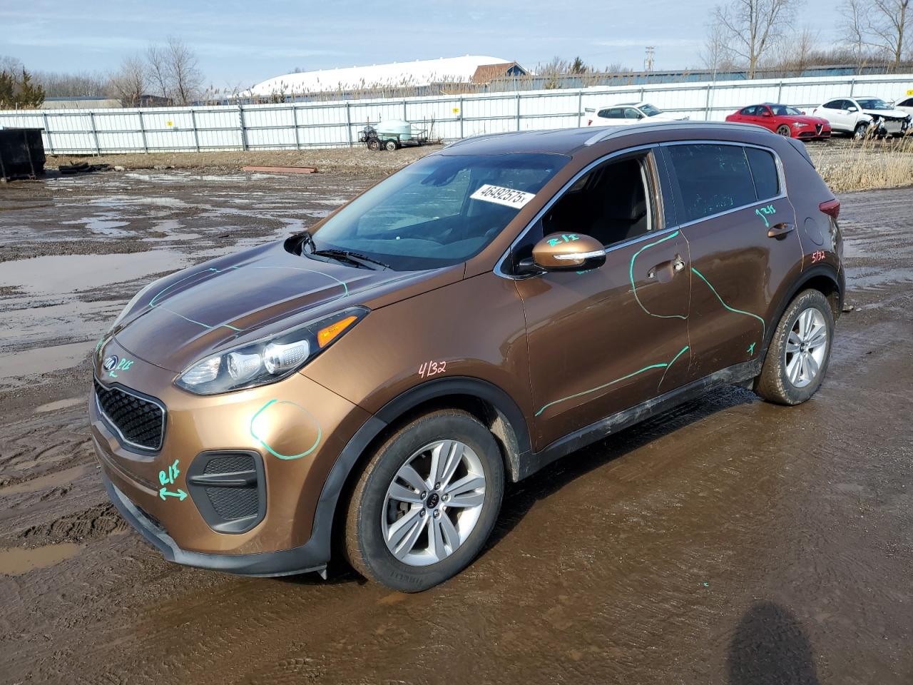2018 KIA Sportage VIN KNDPM3AC5J7321246