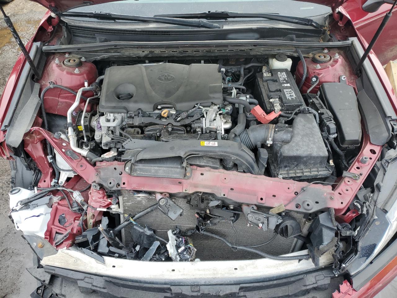 2018 Toyota Camry VIN 4T1B11HK0JU510467 Copart auction photo, front end / rear end damage thumbnail 11