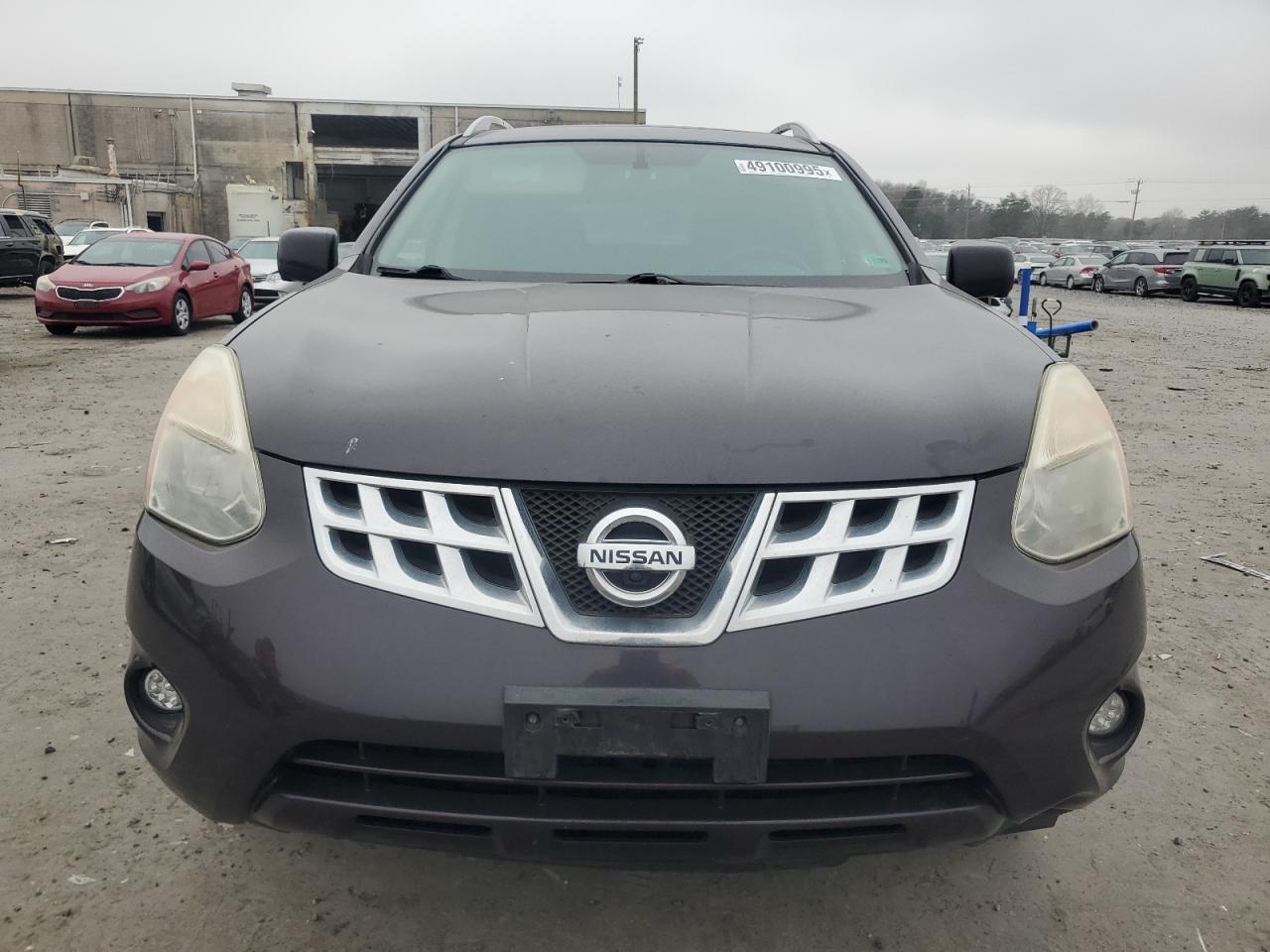 2013 Nissan Rogue VIN JN8AS5MV7DW117504 Copart auction photo, side / minor dent/scratches damage thumbnail 5