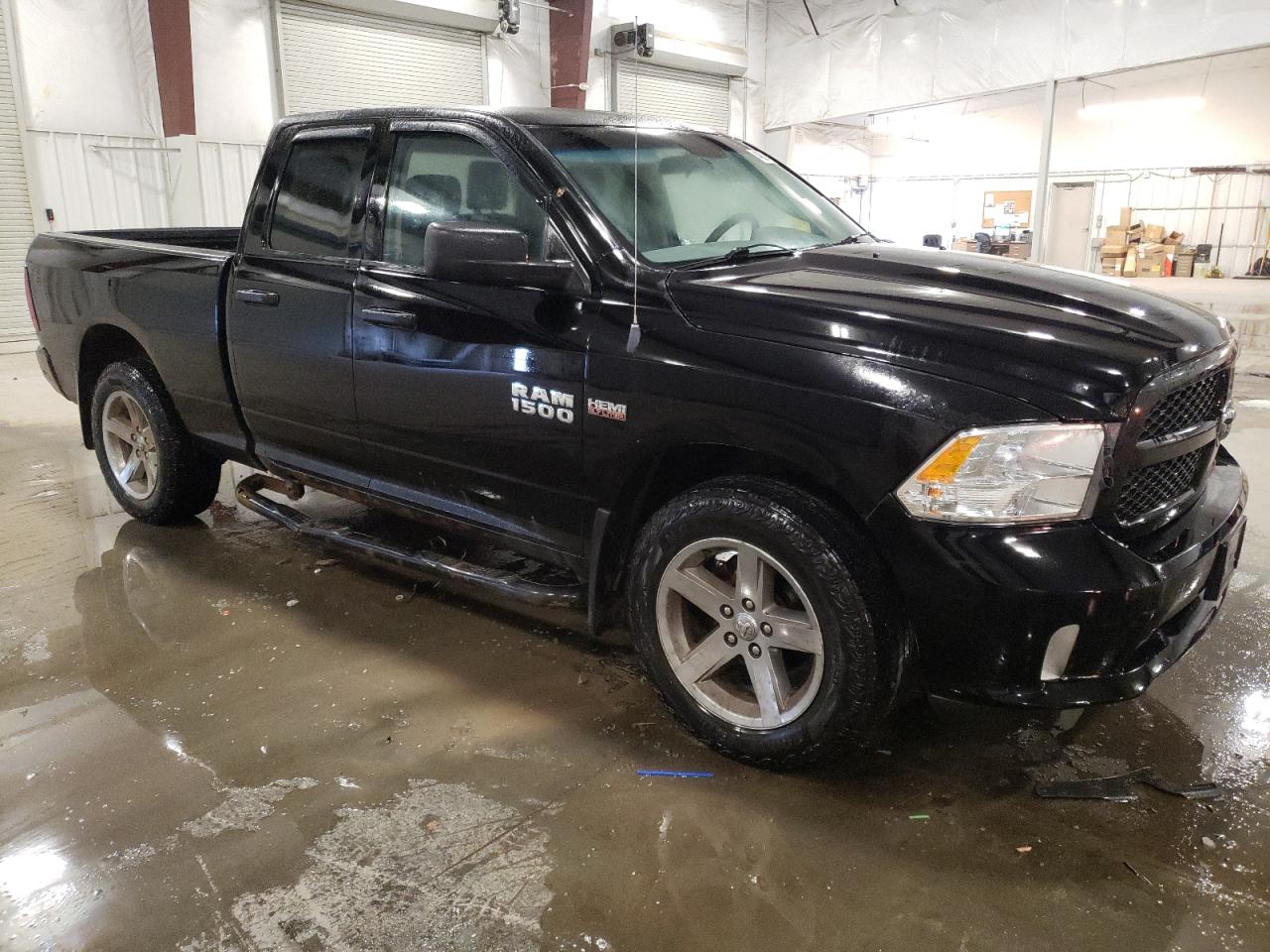 2013 RAM 1500 VIN 1C6RR7FT2DS521178 Copart auction photo, front end / side damage thumbnail 4
