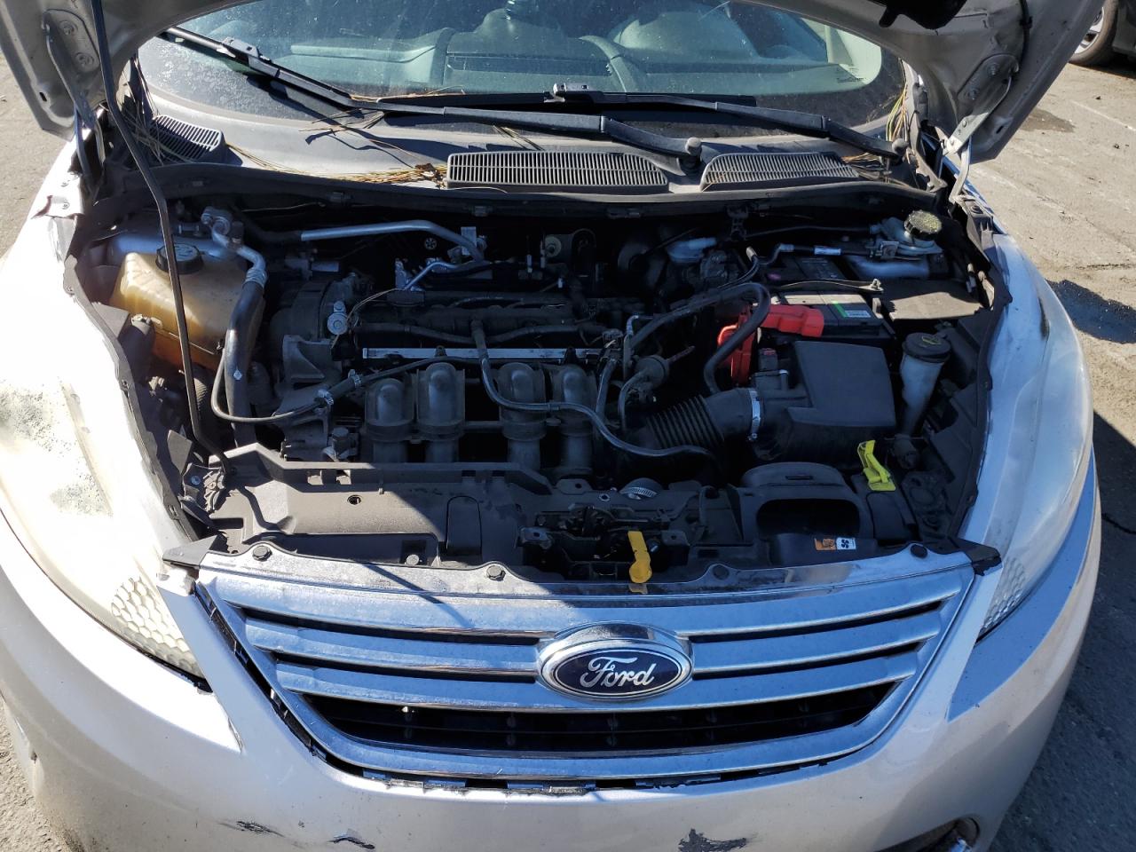 2013 Ford Fiesta VIN 3FADP4EJ5DM205568 Copart auction photo, mechanical / minor dent/scratches damage thumbnail 11