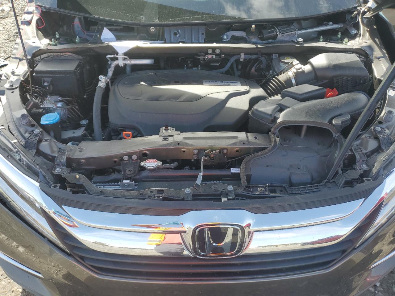 2020 Honda Odyssey VIN 5FNRL6H93LB056220 Copart auction photo, all over damage thumbnail 12