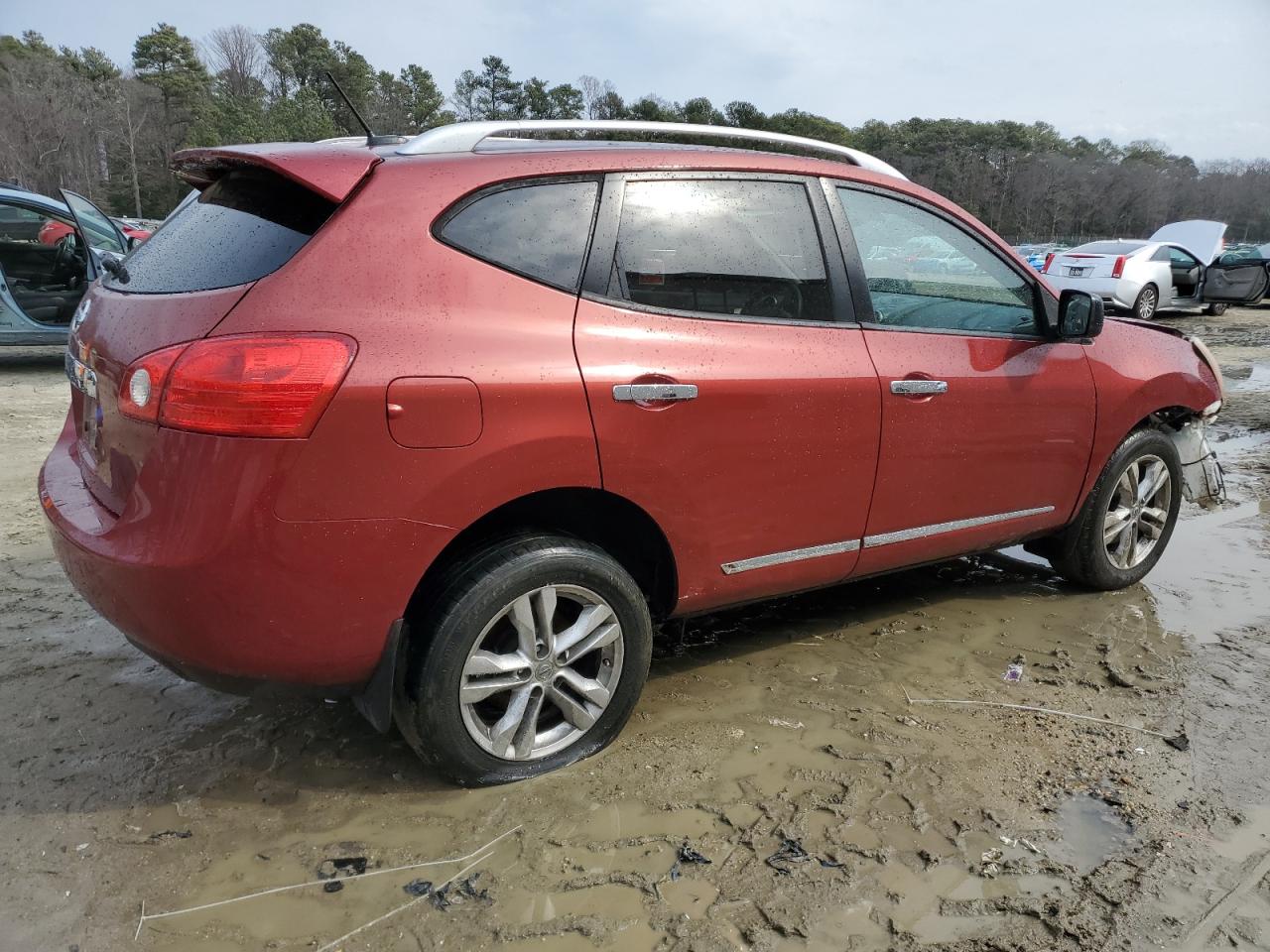 2015 Nissan Rogue VIN JN8AS5MT1FW163380 Copart auction photo, front end damage thumbnail 3