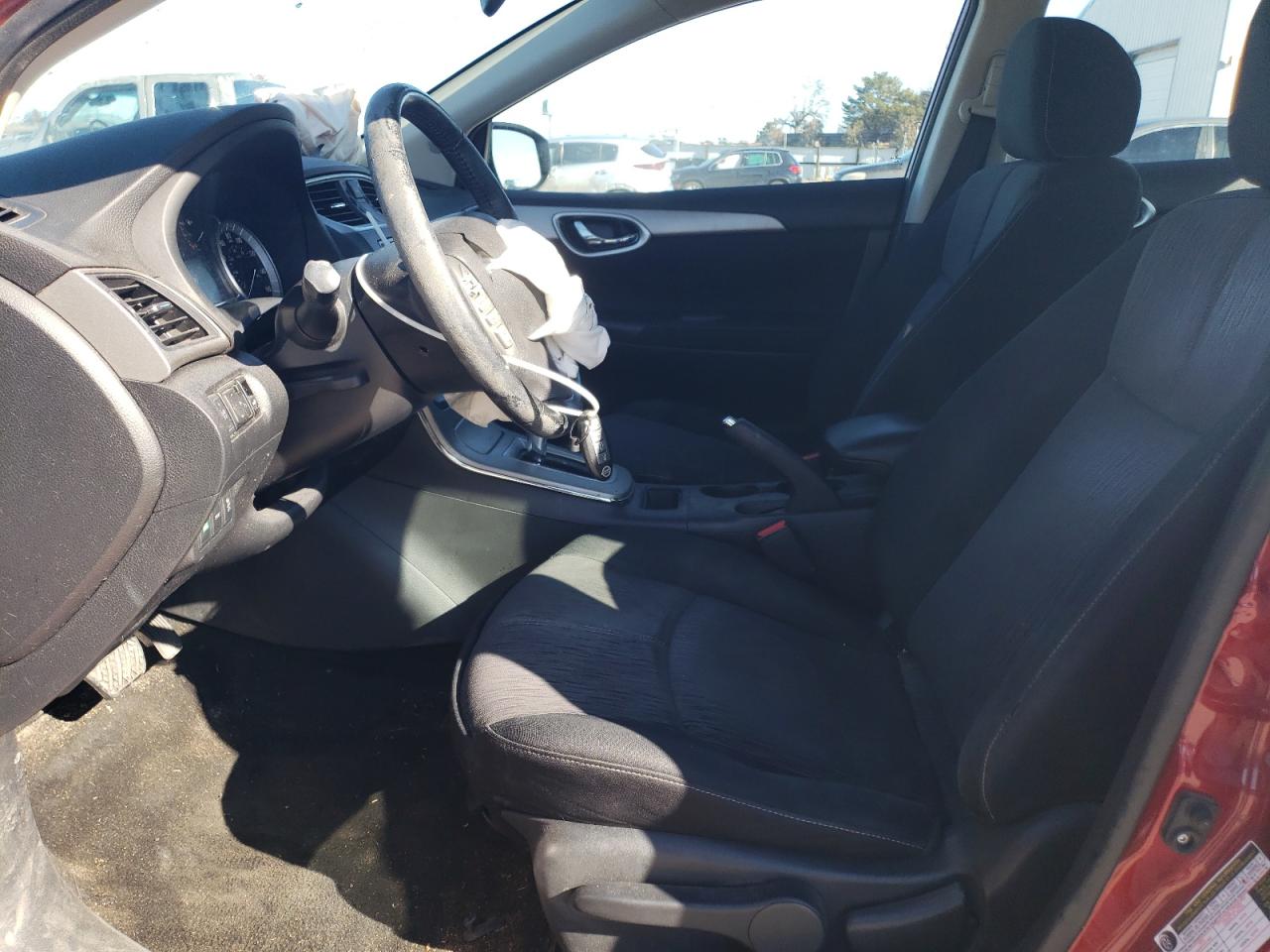 2015 Nissan Sentra VIN 3N1AB7AP7FY256155 Copart auction photo, front end / frame damage damage thumbnail 7