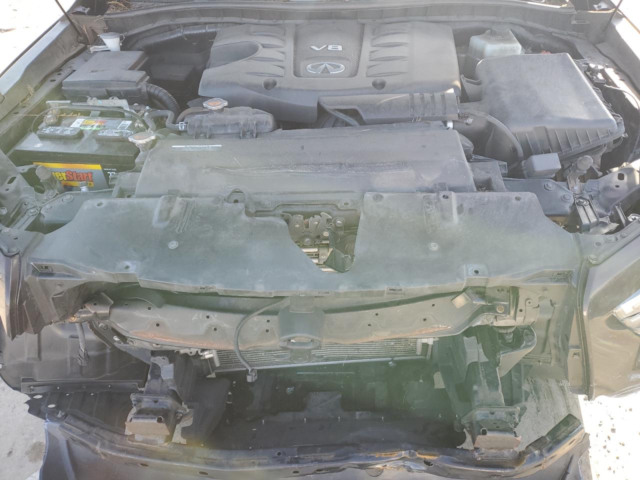 2018 Infiniti QX80 VIN JN8AZ2NF1J9664277 Copart auction photo, all over damage thumbnail 13