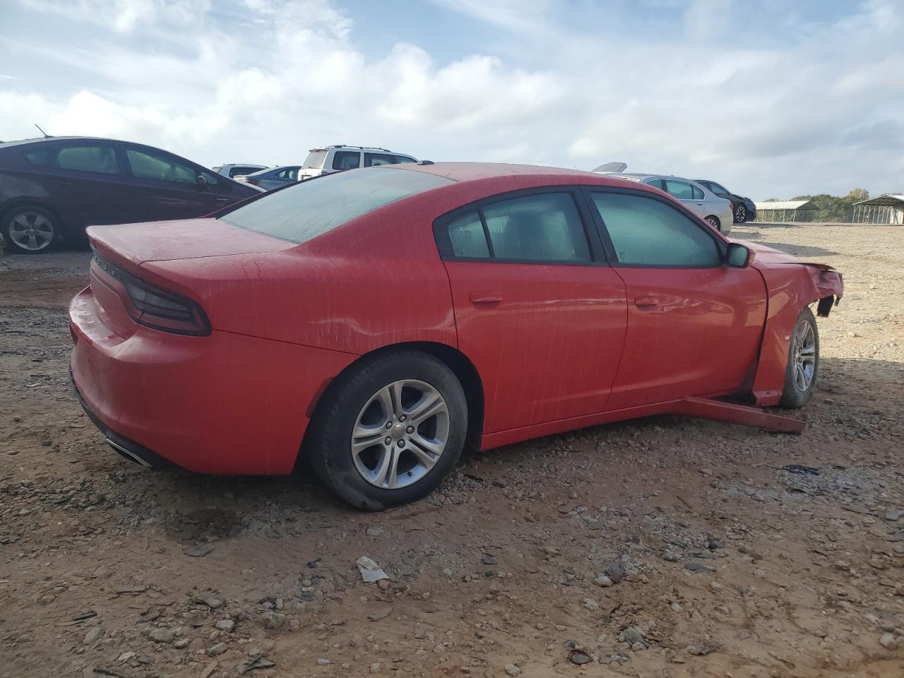 2020 Dodge Charger VIN 2C3CDXBG5LH232909 Copart auction photo, front end / rear end damage thumbnail 3