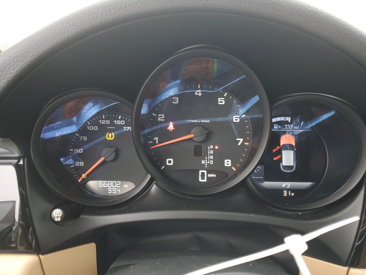 2018 Porsche Macan VIN WP1AA2A55JLB15330 Copart auction photo, side damage thumbnail 9