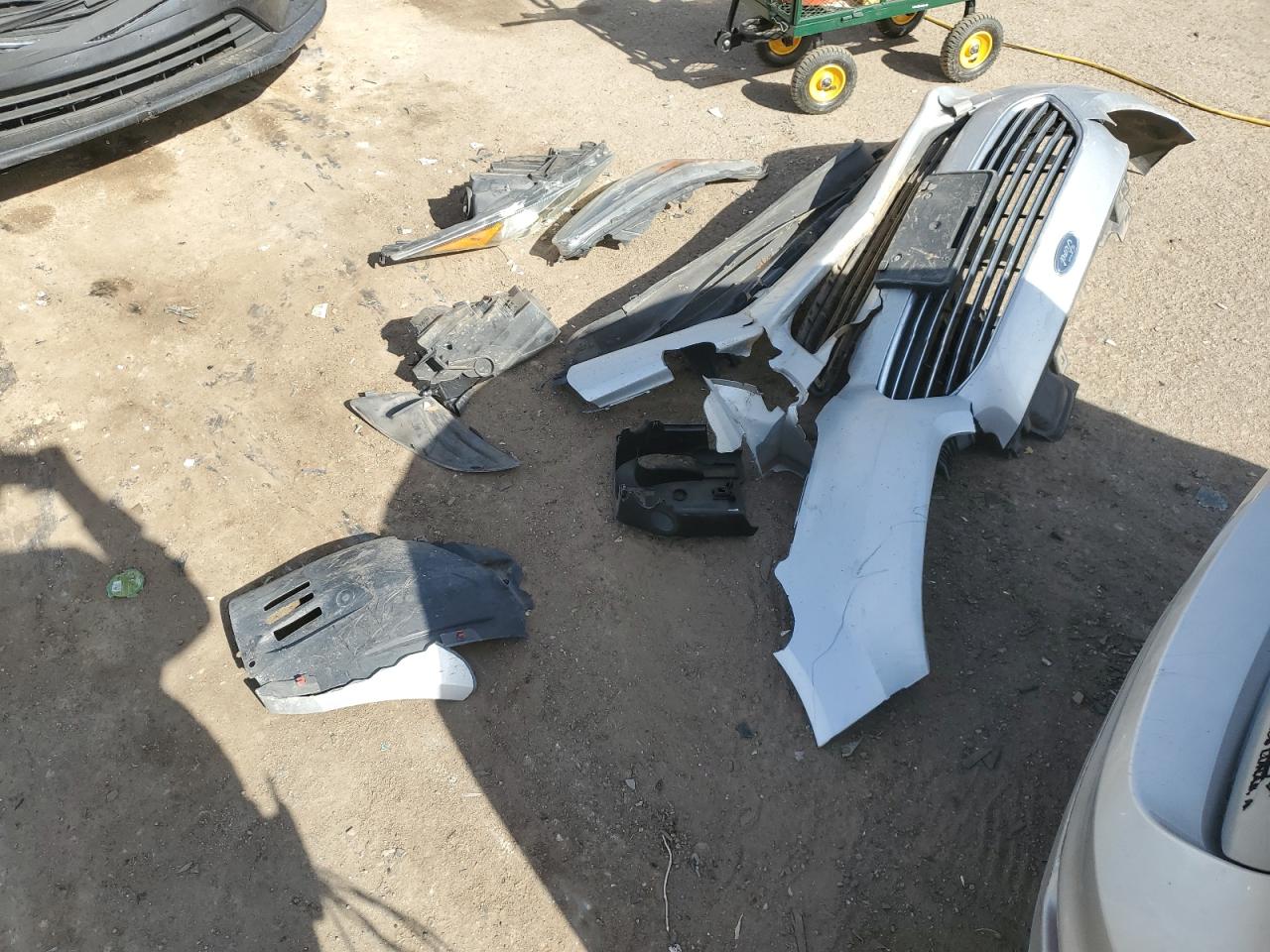2019 Ford Fiesta VIN 3FADP4BJ4KM132453 Copart auction photo, all over damage thumbnail 14