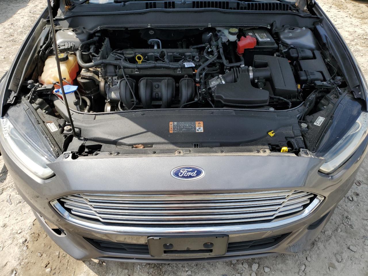 2014 Ford Fusion VIN 3FA6P0H7XER264055 Copart auction photo, front end damage thumbnail 11
