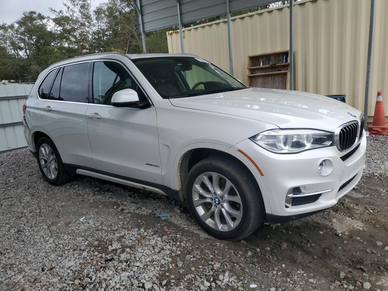 2014 BMW X5 VIN 5UXKR2C50E0H33689 Copart auction photo, rear end damage thumbnail 4