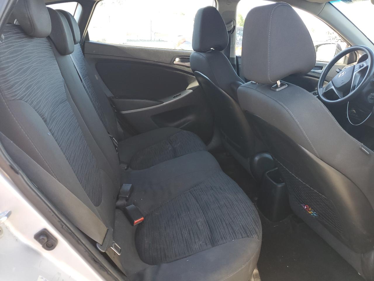 2016 Hyundai Accent VIN KMHCT5AE5GU251543 Copart auction photo, side / front end damage thumbnail 10