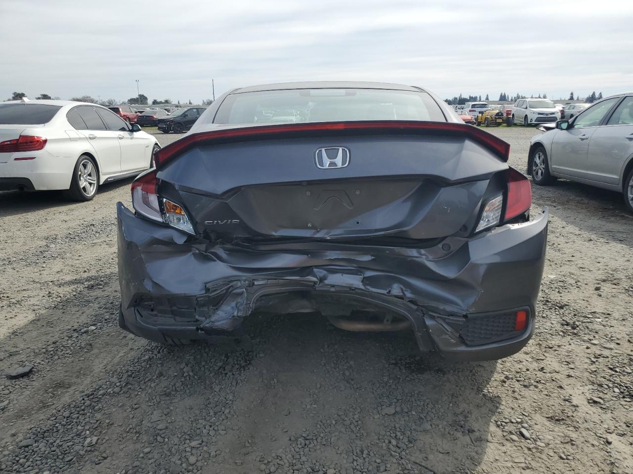 2016 Honda Civic VIN 2HGFC4B03GH305831 Copart auction photo, rear end / front end damage thumbnail 6