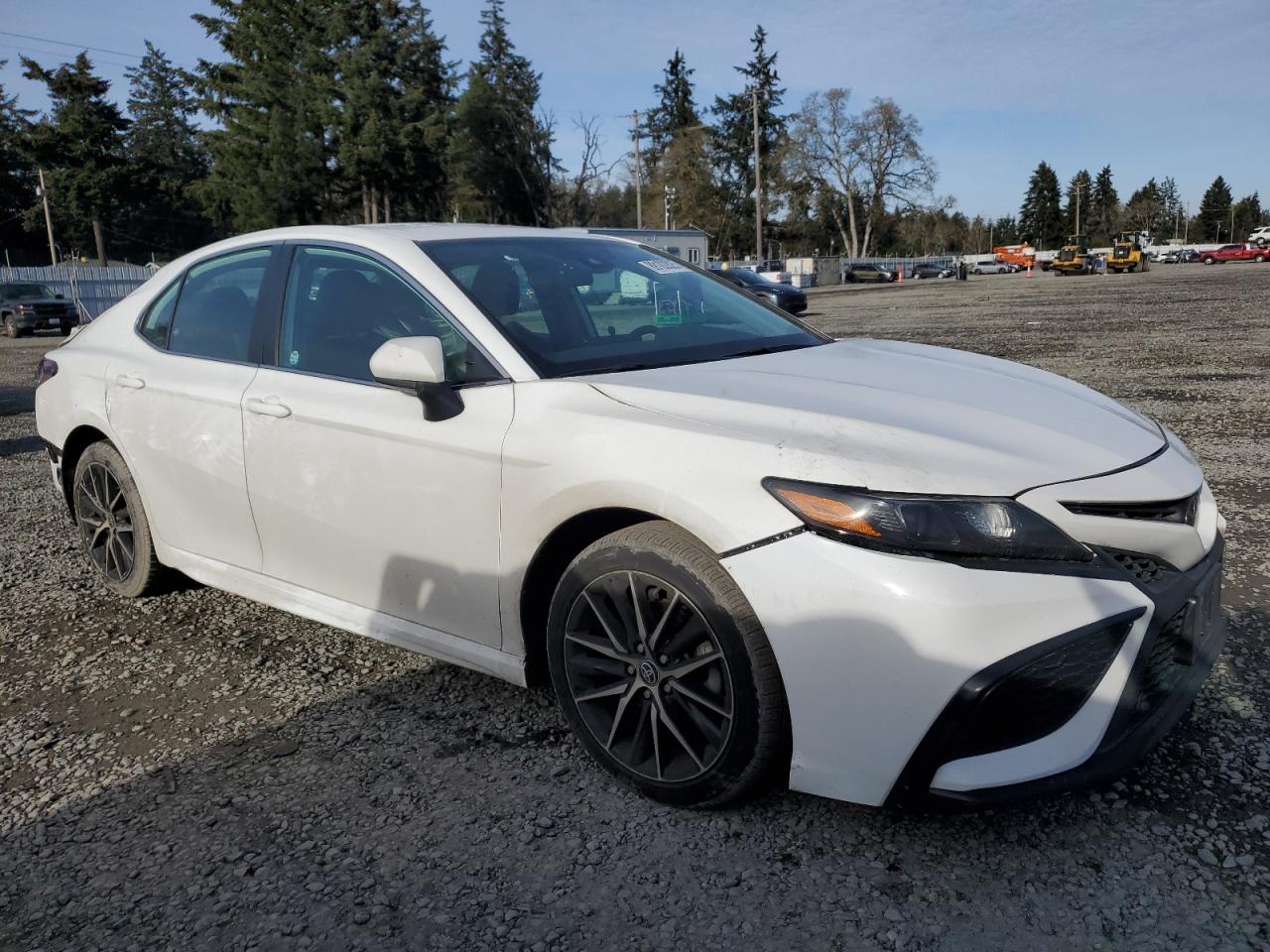 2021 Toyota Camry VIN 4T1G11AK3MU448874 Copart auction photo, rear end / front end damage thumbnail 4