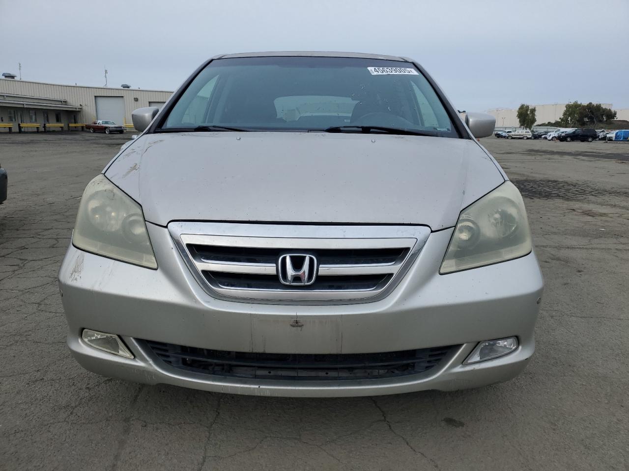 2005 Honda Odyssey VIN 5FNRL388X5B072536 Copart auction photo, vandalism damage thumbnail 5