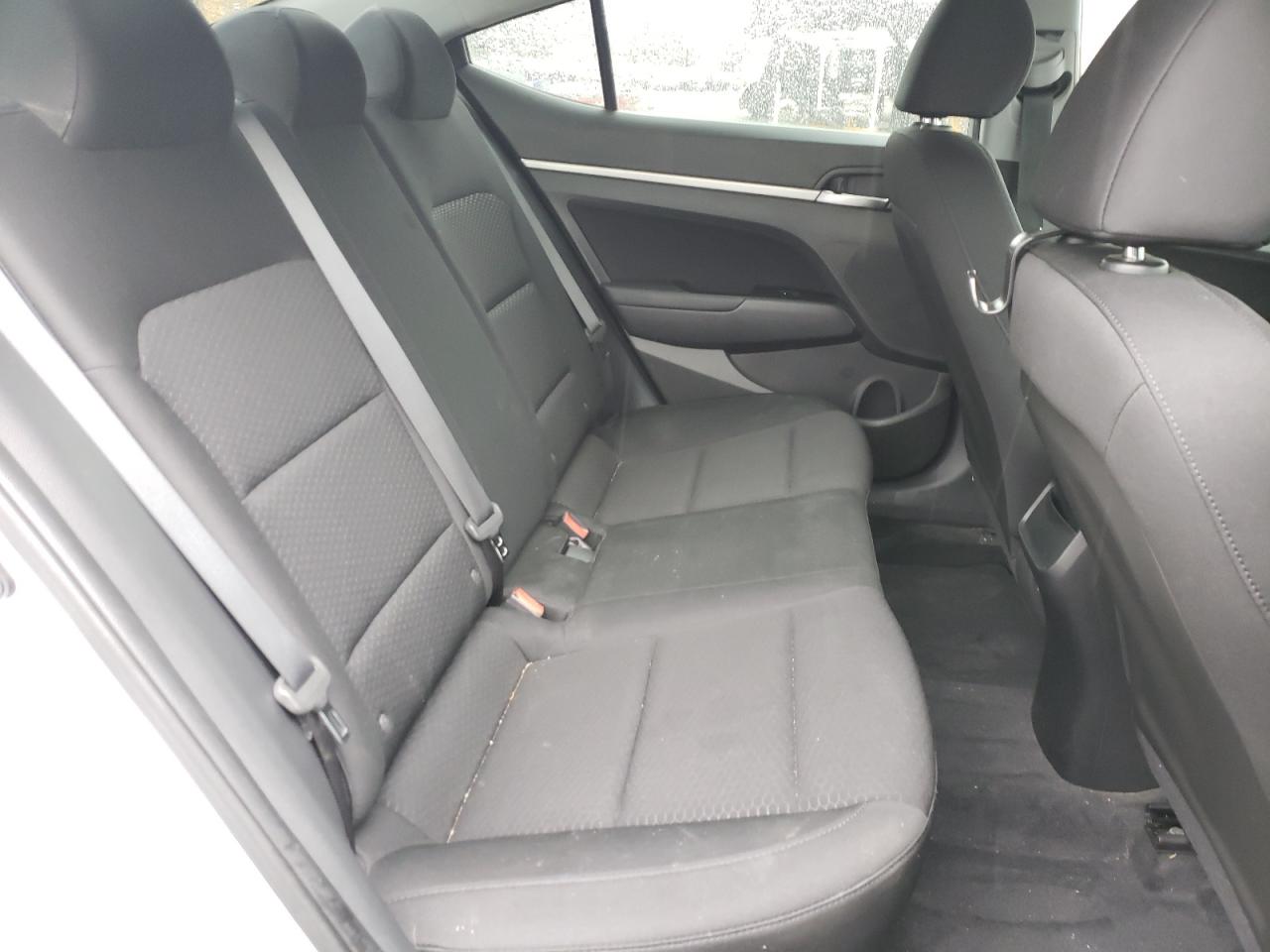 2019 Hyundai Elantra VIN KMHD84LF9KU766754 Copart auction photo, rear end / side damage thumbnail 10