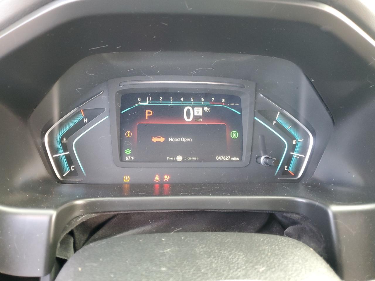 2022 Honda Odyssey VIN 5FNRL6H72NB021962 Copart auction photo, front end damage thumbnail 9