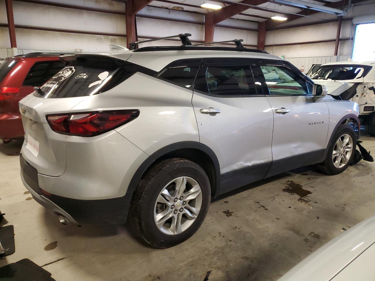 2020 Chevrolet Blazer VIN 3GNKBHRS3LS542882 Copart auction photo, front end damage thumbnail 3
