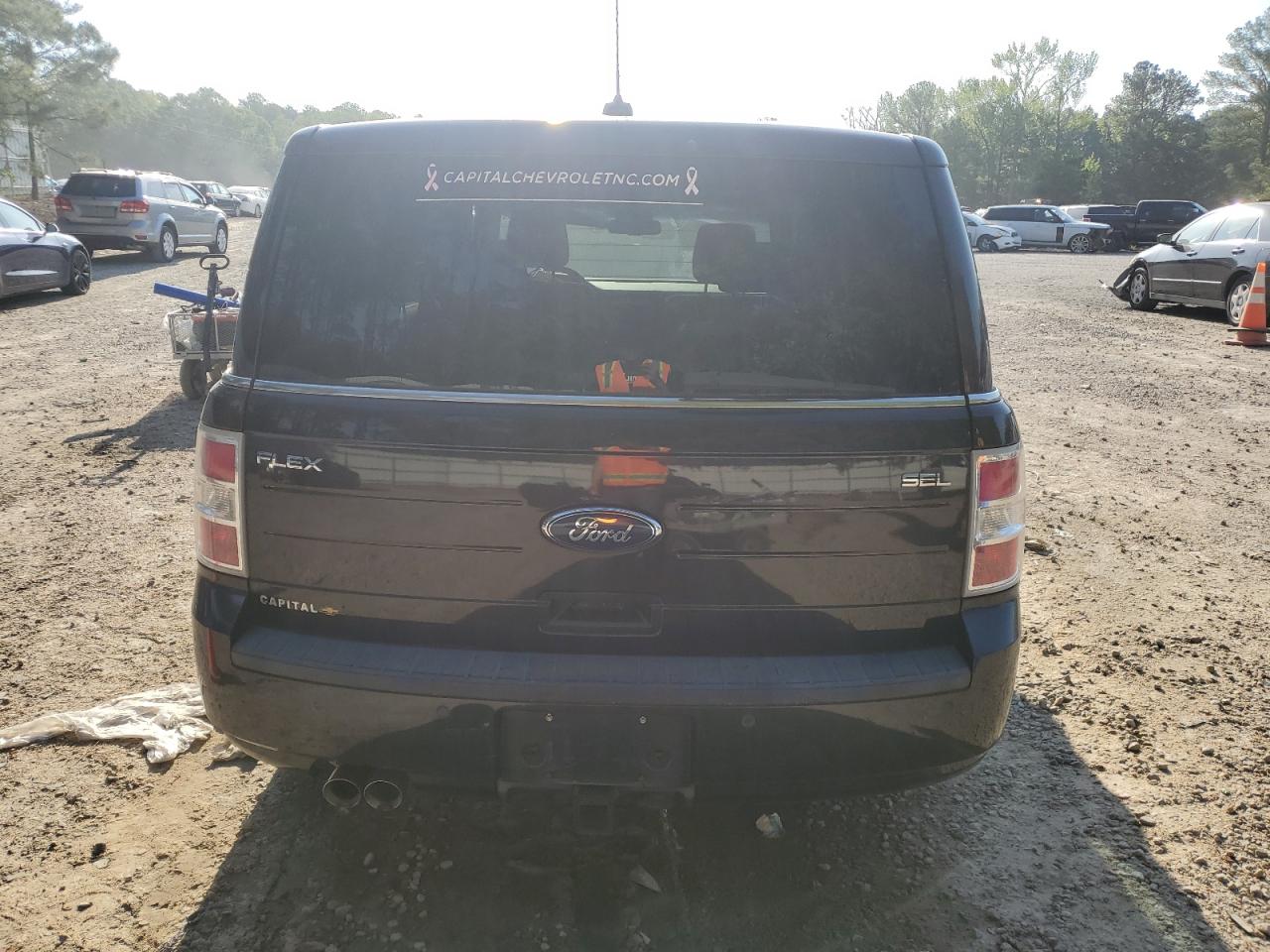2011 Ford Flex VIN 2FMGK5CC5BBD18012 Copart auction photo, front end damage thumbnail 6