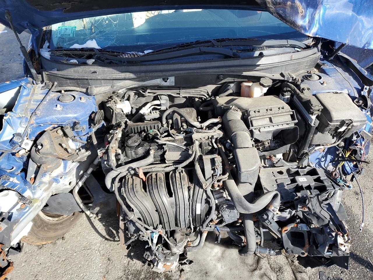 2016 Hyundai Sonata VIN 5NPE24AF1GH432037 Copart auction photo, front end / minor dent/scratches damage thumbnail 11