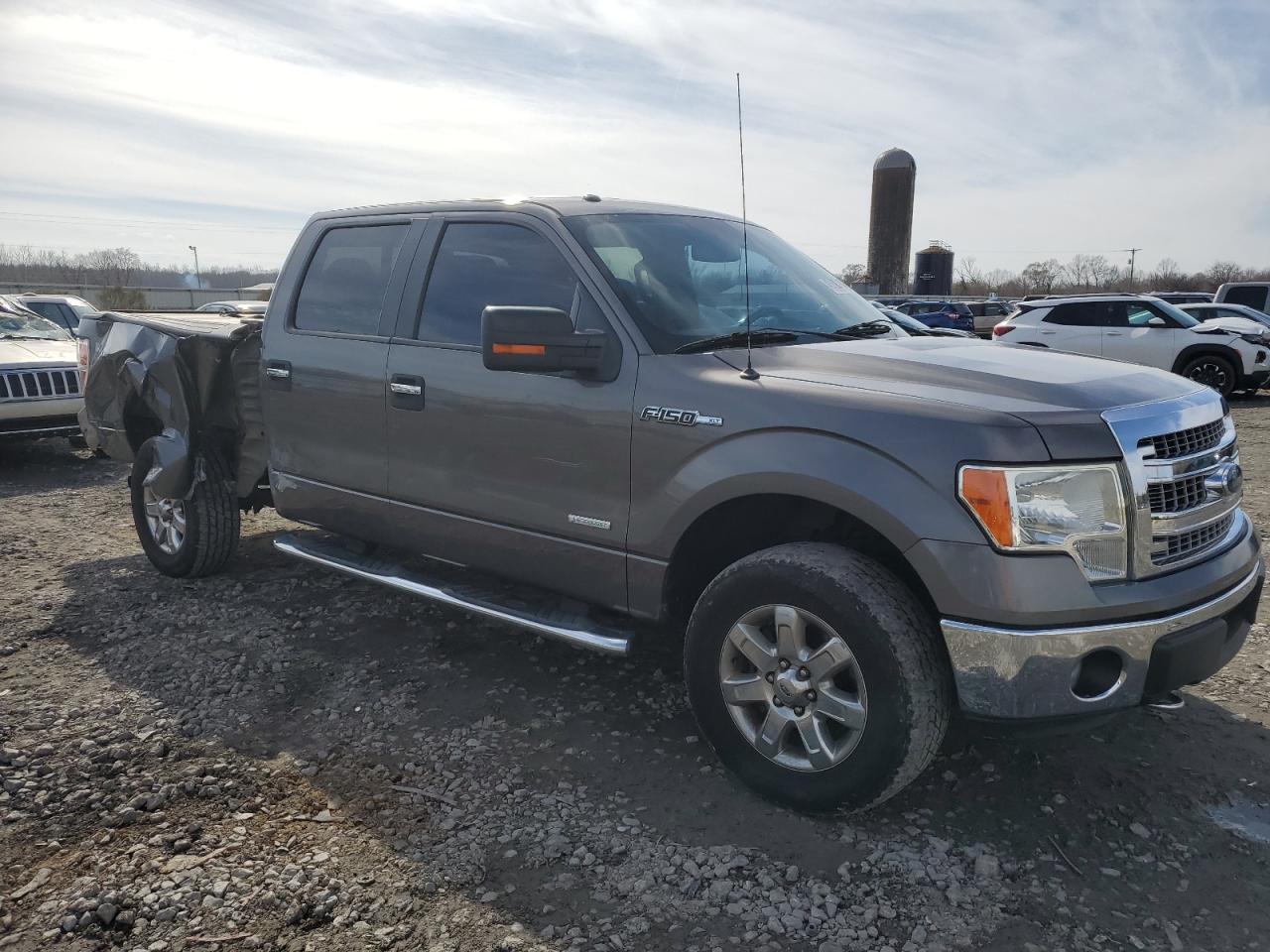 2014 Ford F-150 VIN 1FTFW1ETXEFA85449 Copart auction photo, side / rear end damage thumbnail 4