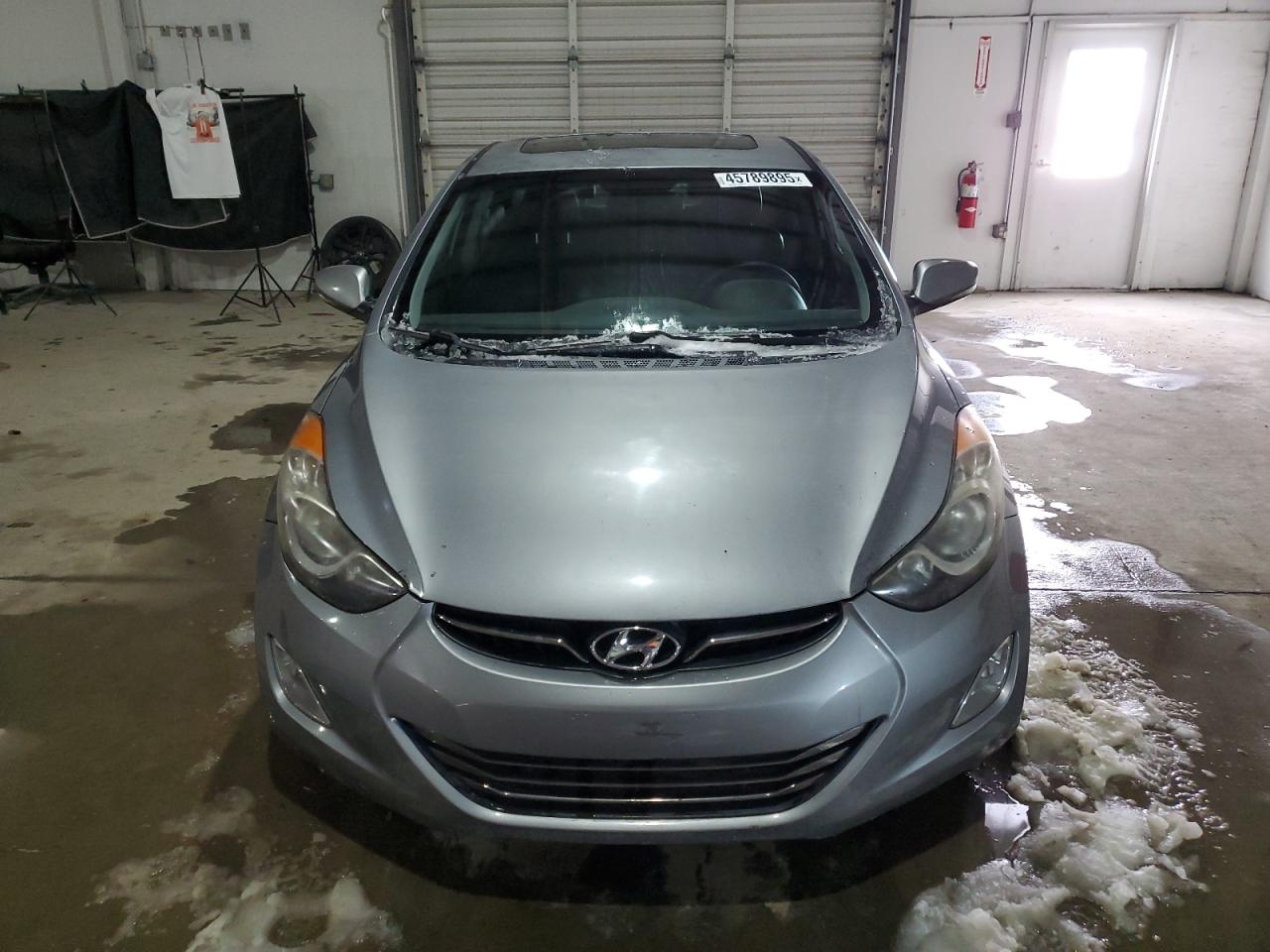 2012 Hyundai Elantra VIN KMHDH4AE6CU320055 Copart auction photo, mechanical damage thumbnail 5