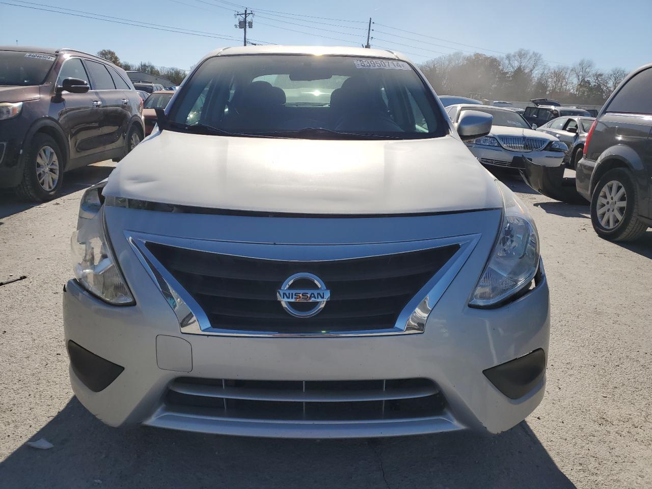 2019 Nissan Versa VIN 3N1CN7APXKL818041 Copart auction photo, front end damage thumbnail 5