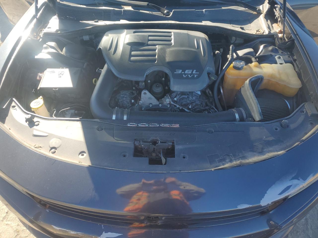 2016 Dodge Charger VIN 2C3CDXHG4GH166513 Copart auction photo, side / front end damage thumbnail 11