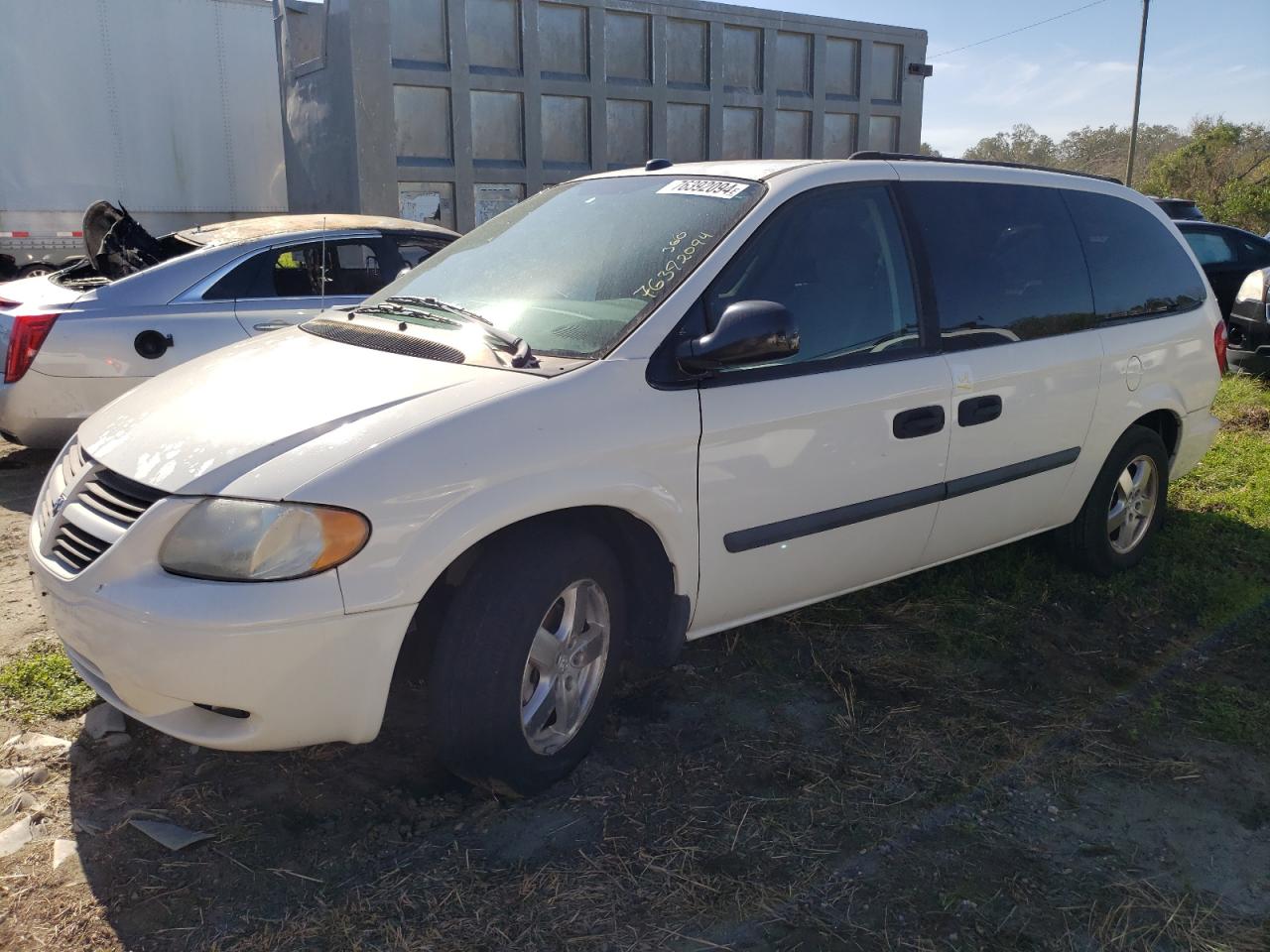2005 Dodge Caravan VIN 1D4GP24R75B313883