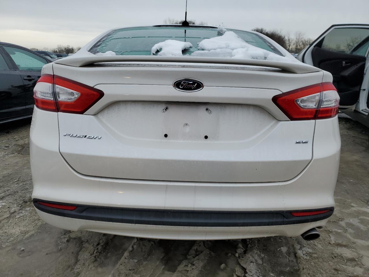 2014 Ford Fusion VIN 3FA6P0H73ER139530 Copart auction photo, front end / mechanical damage thumbnail 6