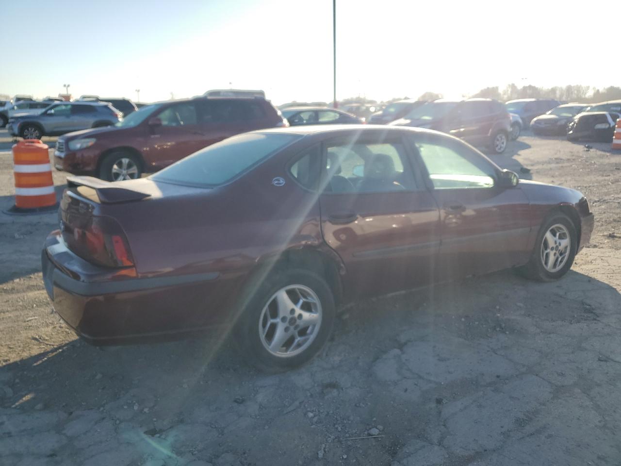 2002 Chevrolet Impala VIN 2G1WH55K129116304 Copart auction photo, mechanical / front end damage thumbnail 3