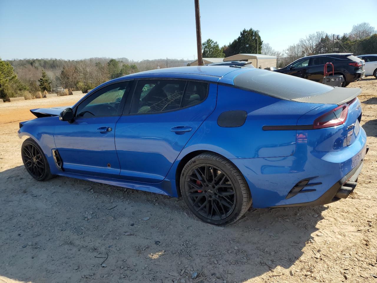 2018 KIA Stinger VIN KNAE35LC8J6013008 Copart auction photo, front end / mechanical damage thumbnail 2