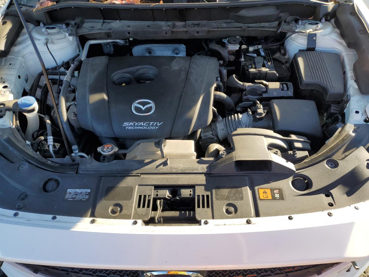 2017 Mazda CX-5 VIN JM3KFBCL6H0201574 Copart auction photo, front end / side damage thumbnail 13