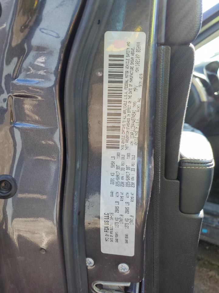 2017 Jeep Grand Cherokee VIN 1C4PJLCB4HW574541 Copart auction photo, front end damage thumbnail 12