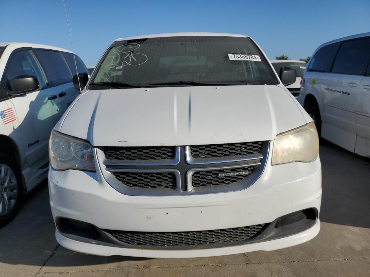 2017 Dodge Caravan VIN 2C4RDGBGXHR768052 Copart auction photo, side damage thumbnail 5