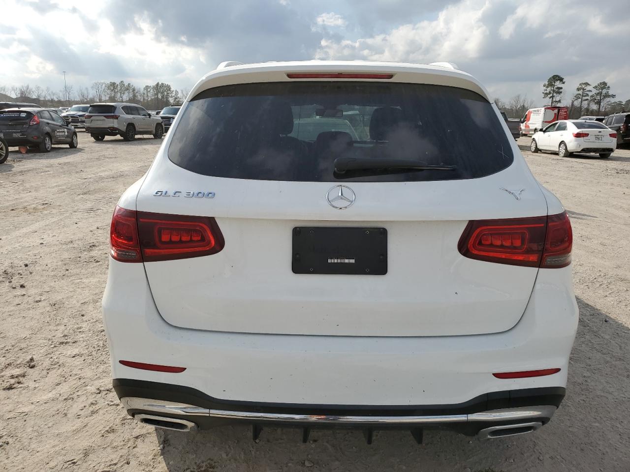 2020 Mercedes-Benz GLC VIN WDC0G8DB1LF727908 Copart auction photo, front end / side damage thumbnail 6