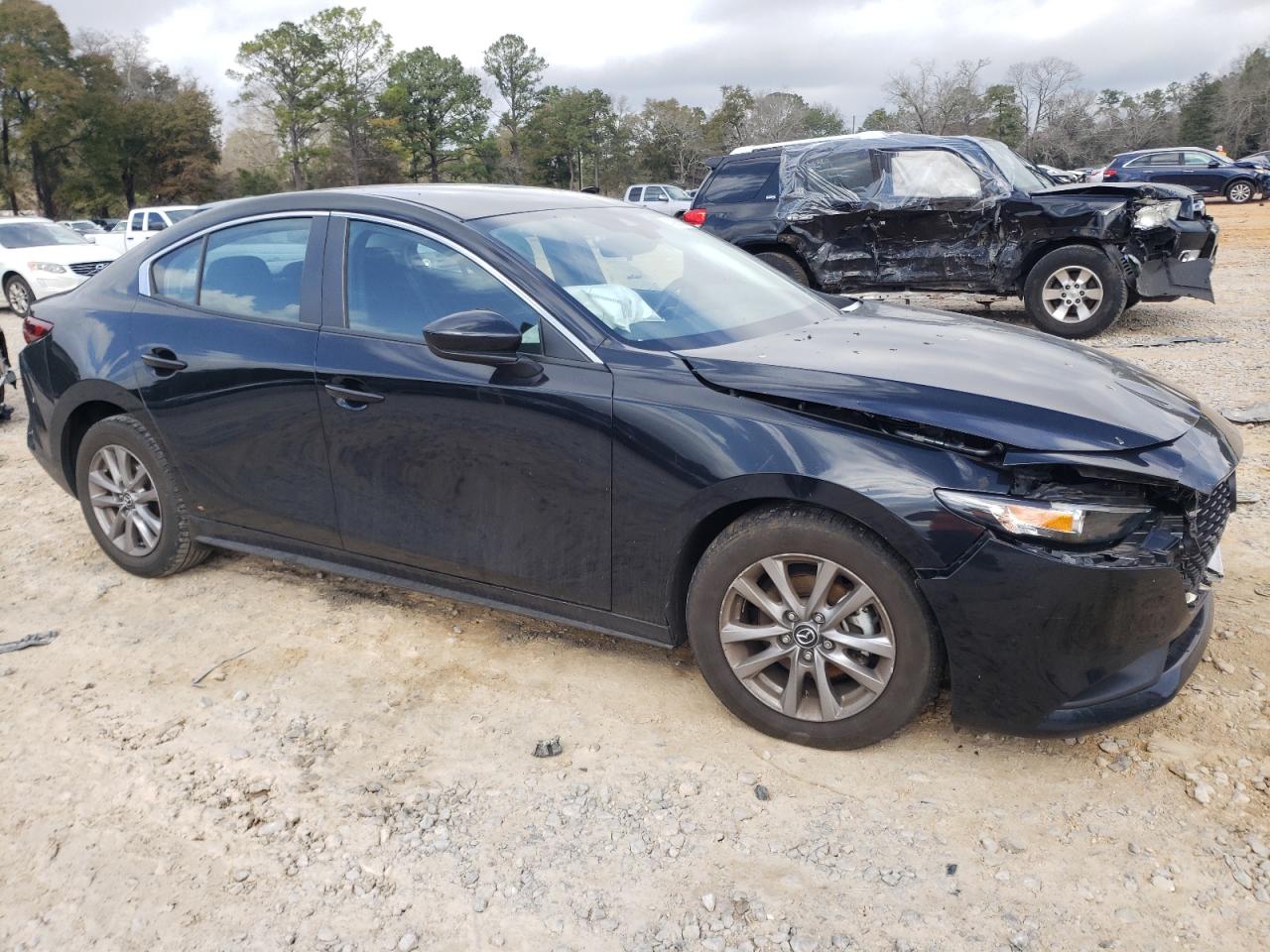 2021 Mazda 3 VIN JM1BPAAL8M1326762 Copart auction photo, front end damage thumbnail 4