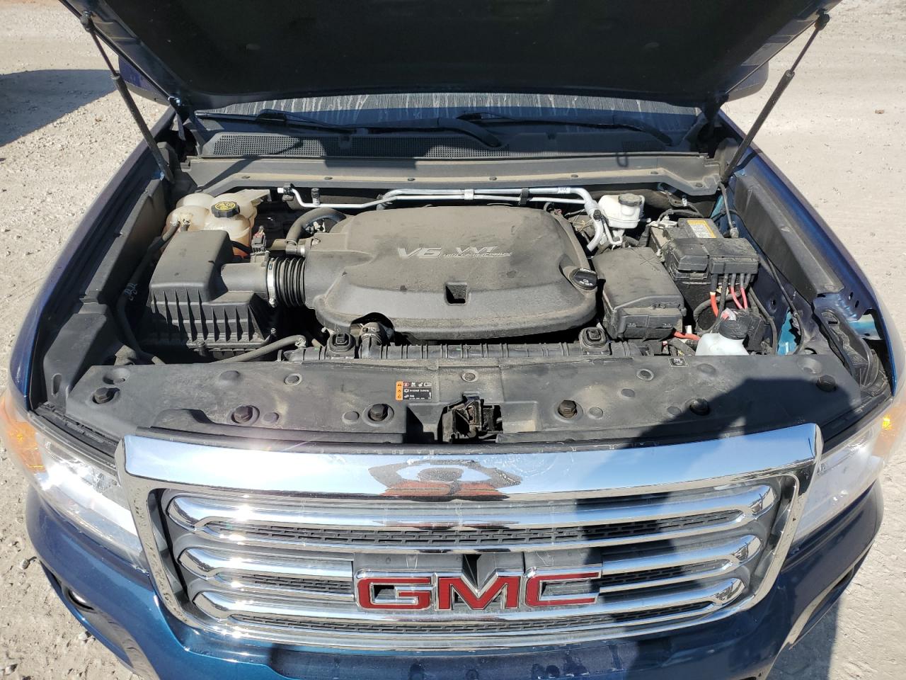 2019 GMC Canyon VIN 1GTG6CEN3K1324091 Copart auction photo, side / front end damage thumbnail 11