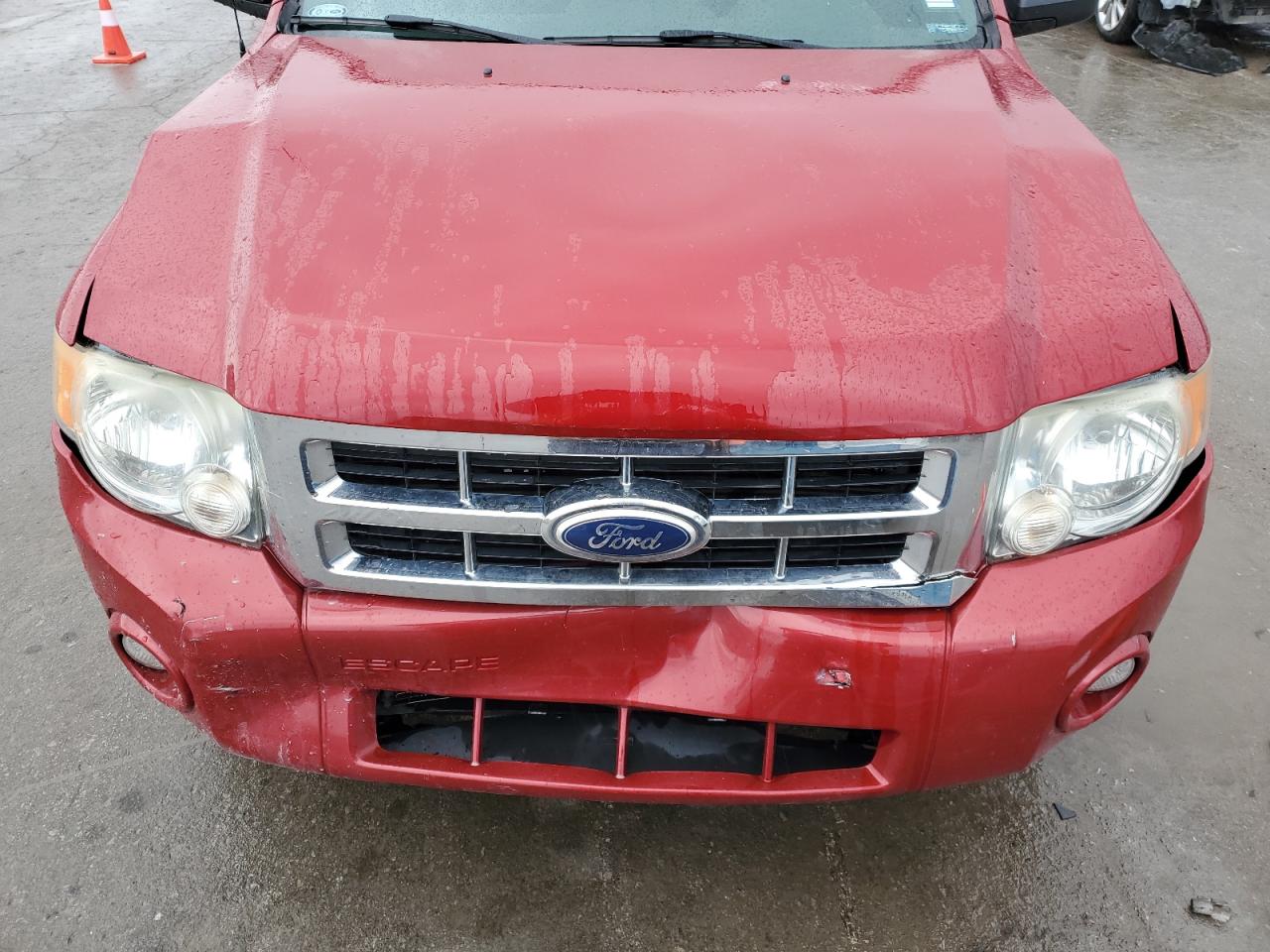 2010 Ford Escape VIN 1FMCU0D76AKD04962 Copart auction photo, rear end / front end damage thumbnail 12