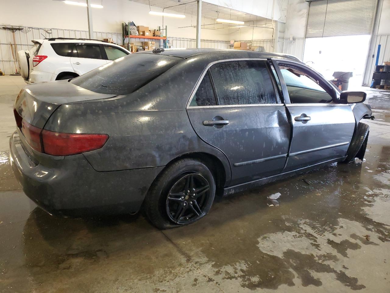 2005 Honda Accord VIN 1HGCM66535A059585 Copart auction photo, front end damage thumbnail 3